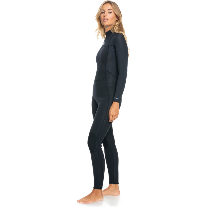 2024 Roxy Womens Prologue 5/4/3mm GBS Back Zip Wetsuit ERJW103153 - Black